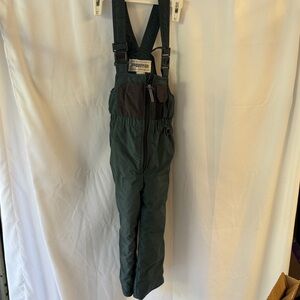 Fera Green Ski Bib Overalls